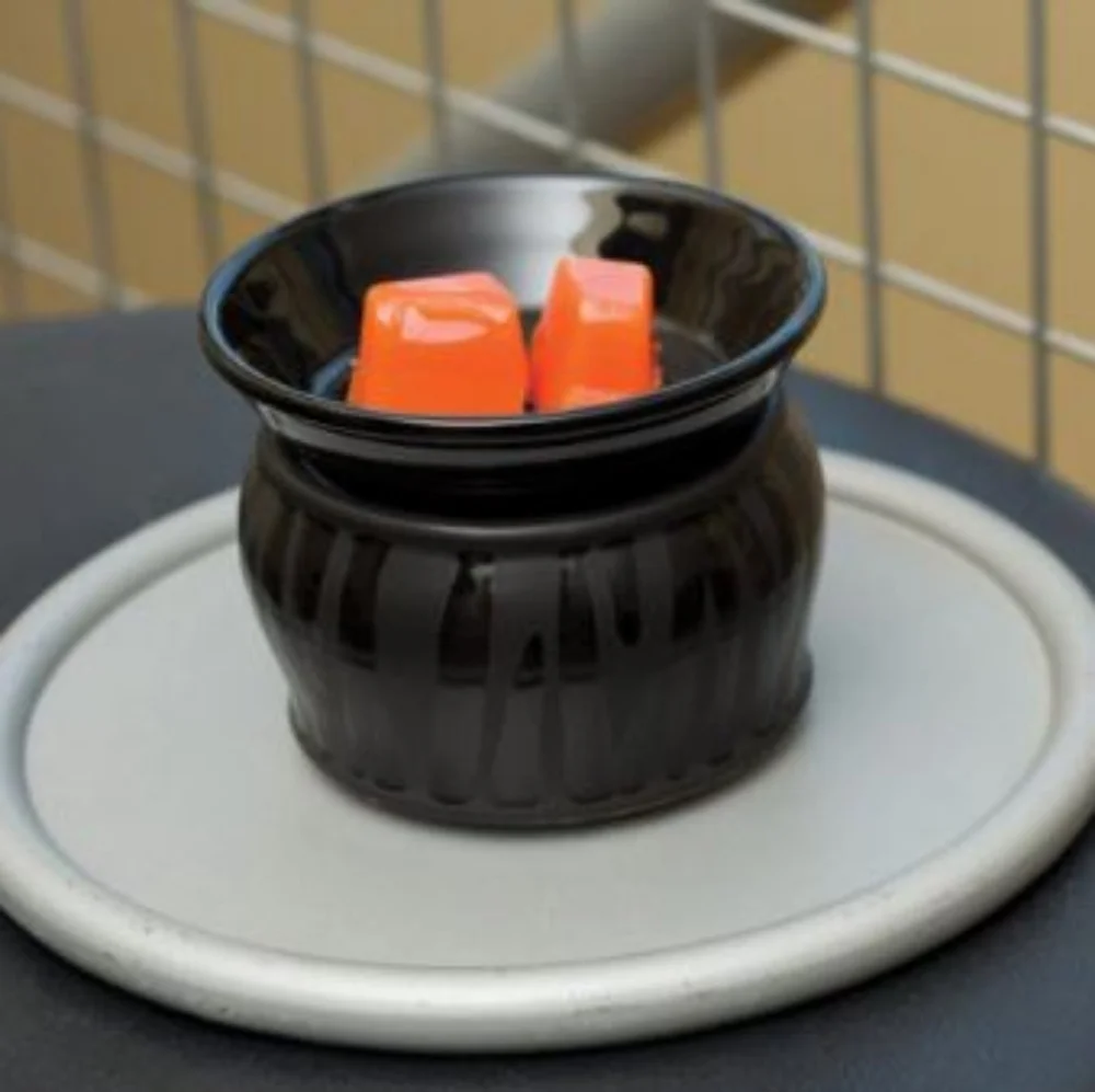 💜-SCENTSY | BLACK ZEBRA ELEMENT WARMER